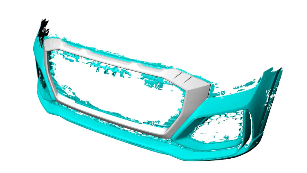 Carbon Fiber Front Bumper Grille - AUDI RSQ8