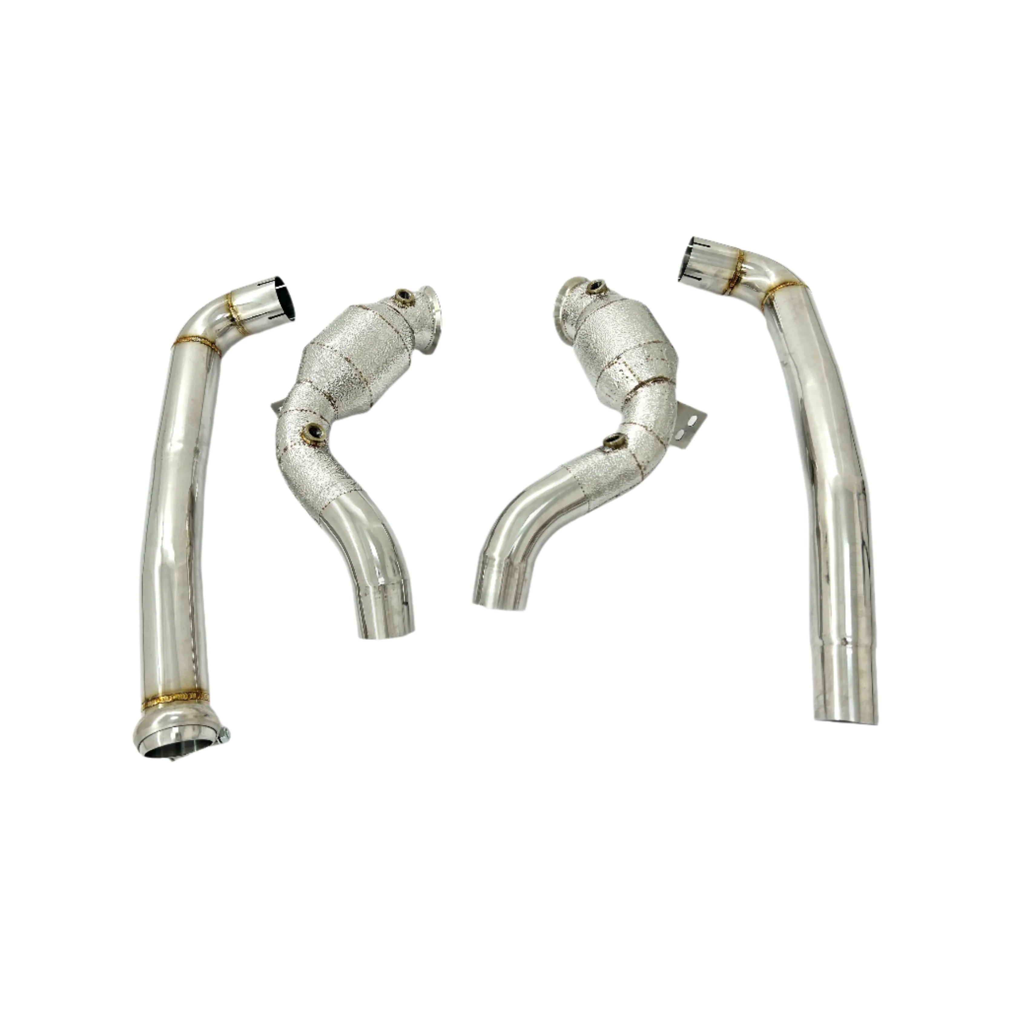 Sport Downpipes w/ HeatShield - Mercedes-Benz AMG GT GTC GTR GTS 4.0T