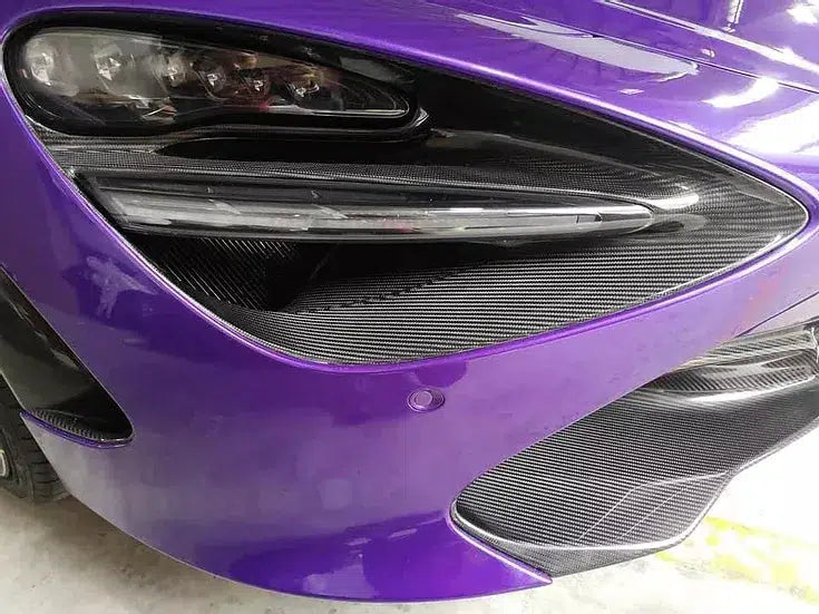 McLaren 720S/750s/765LT Carbon fiber Headlight Trim Replacement