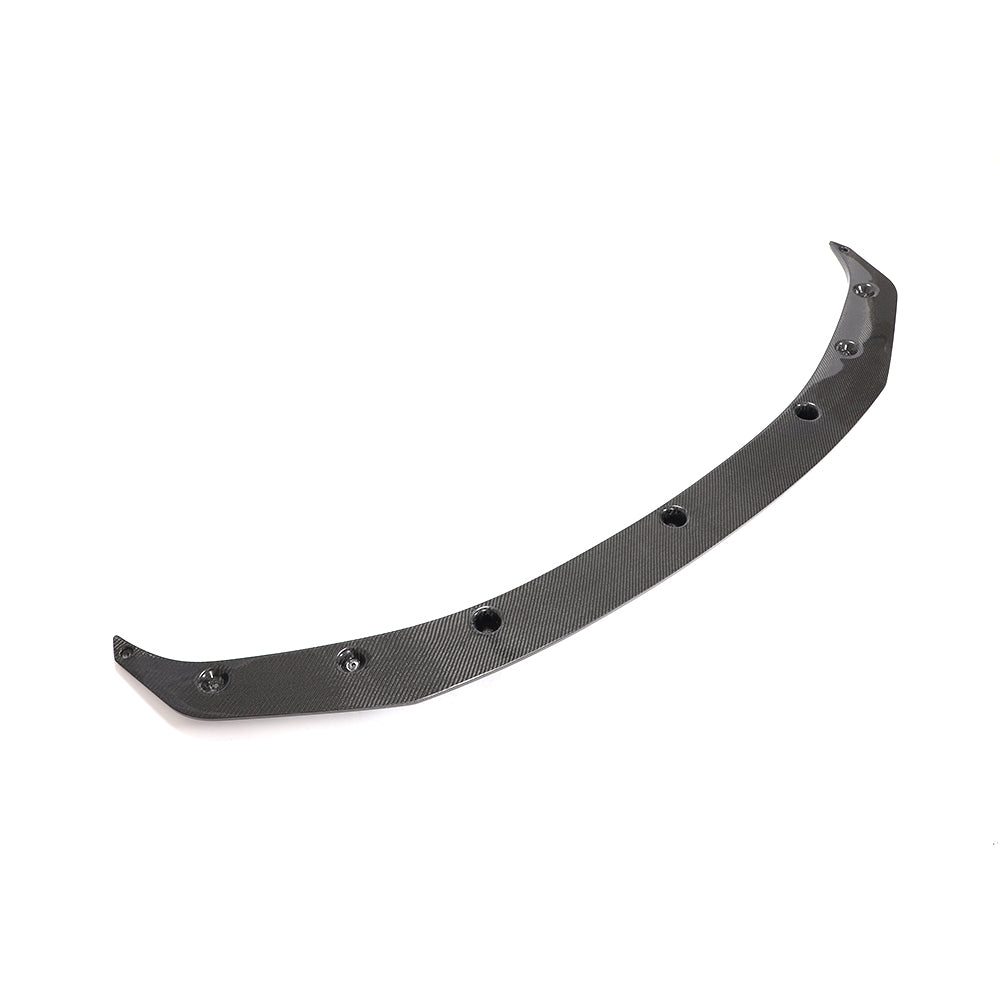GTS Style Carbon Fiber Front Bumper Lip - 19-2021 BMW F87 M2 Competition