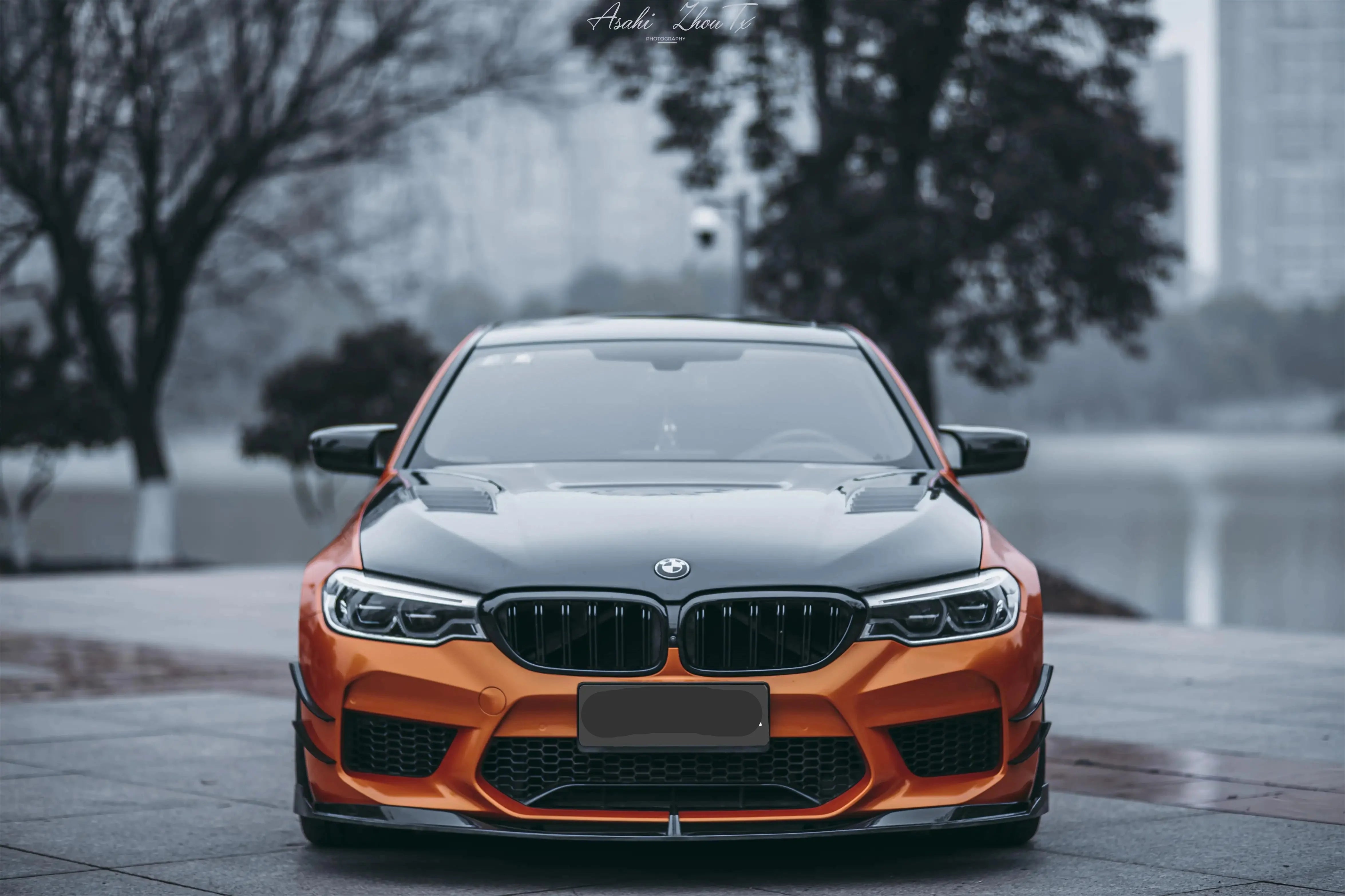 Prepreg Carbon Fiber TK Front Splitter Lip - BMW M5 F90 2018-2019