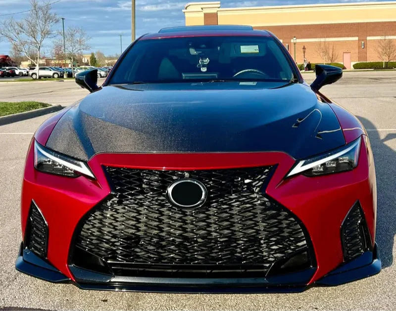 Carbon Fiber OEM Style front Hood - Lexus IS 300, IS 350, and IS 500 2021-2024