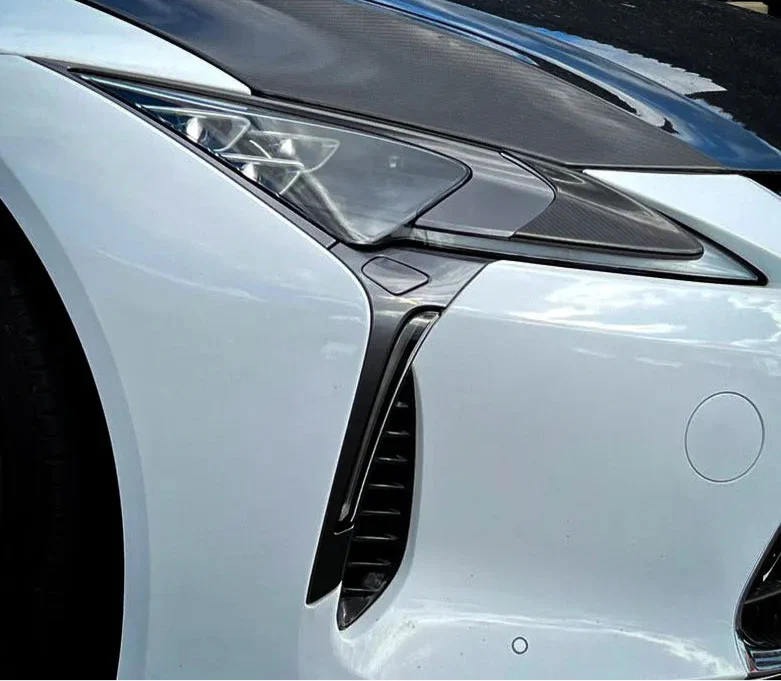Carbon Head Light Inner Panel Trim - Lexus LC500