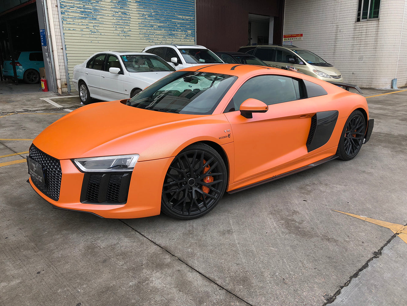 Carbon Fiber Side Skirts - Audi R8 V10 Gen 2