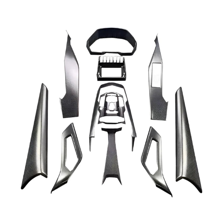 Dry Carbon Fiber Interior Trim Complete kit - Lamborghini Aventador LP700 LP720 LP750