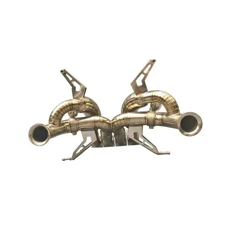 Lamborghini Aventador LP700/LP720/LP740 Titanium Gold Straight Pipe Exhaust