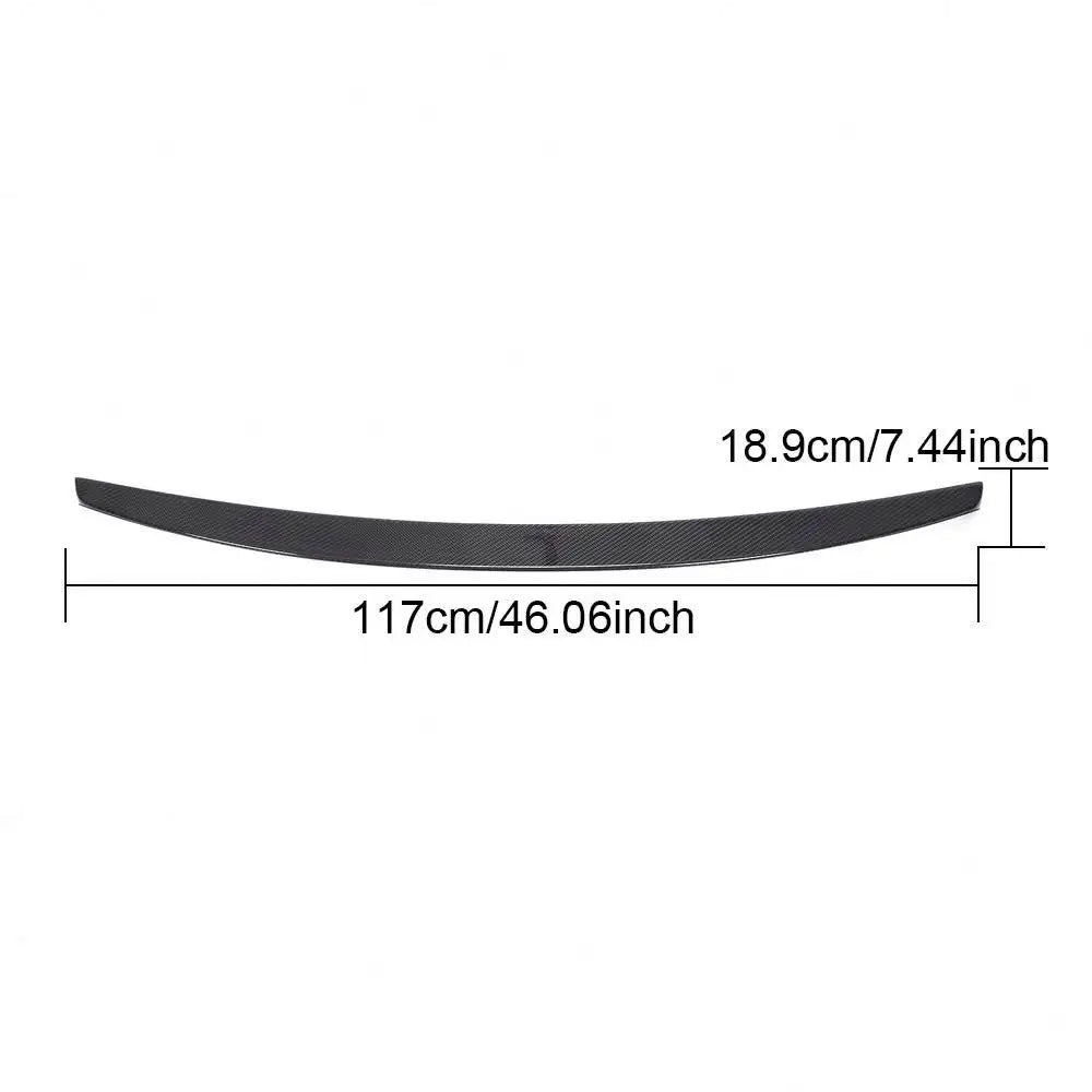 Prepreg Carbon Fiber Rear Trunk Spoiler - Porsche Panamera 971 2017 - 2021