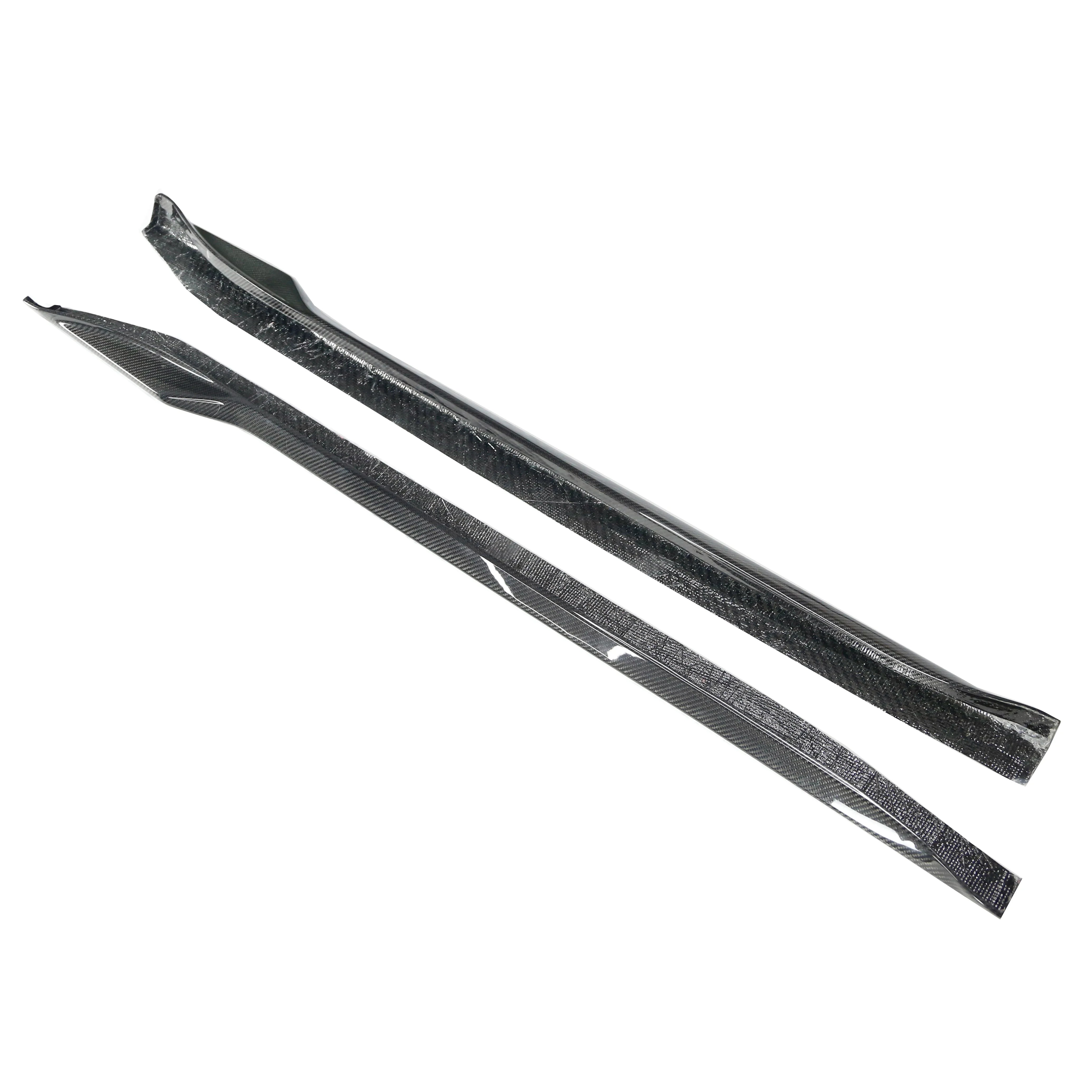 S Style Carbon Fiber Side skirts- Porsche Carrera 911 992 Base Model