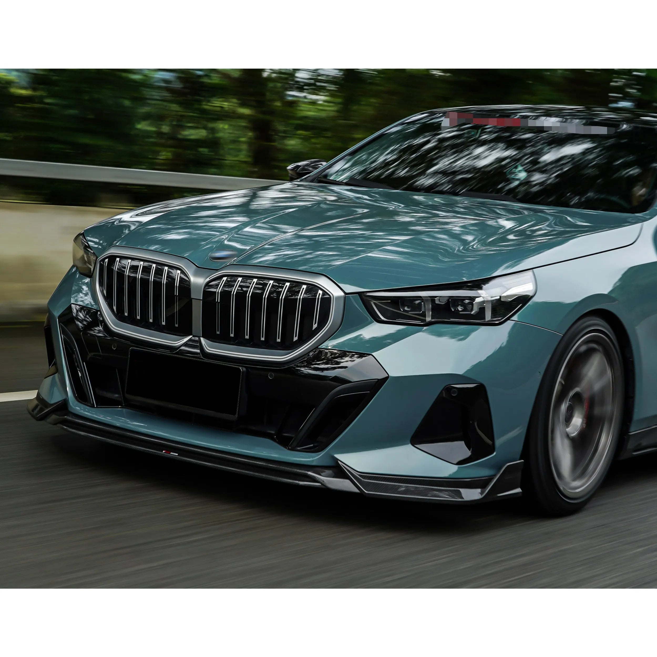 Dry Carbon Fiber TK Style Front Lip - BMW 5 Series G60 2024+