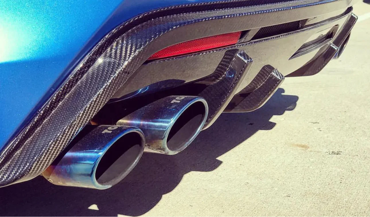 Carbon Fiber Rear Diffuser - Lexus LC500 LC500H