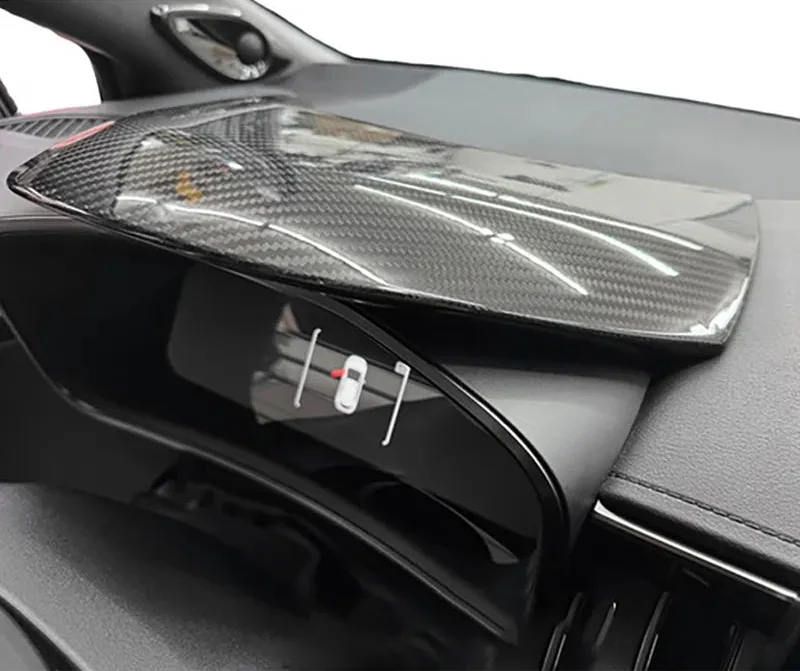 Carbon Fiber Interior Trim Upper Dashboard Meter Cover - Toyota GR Corolla