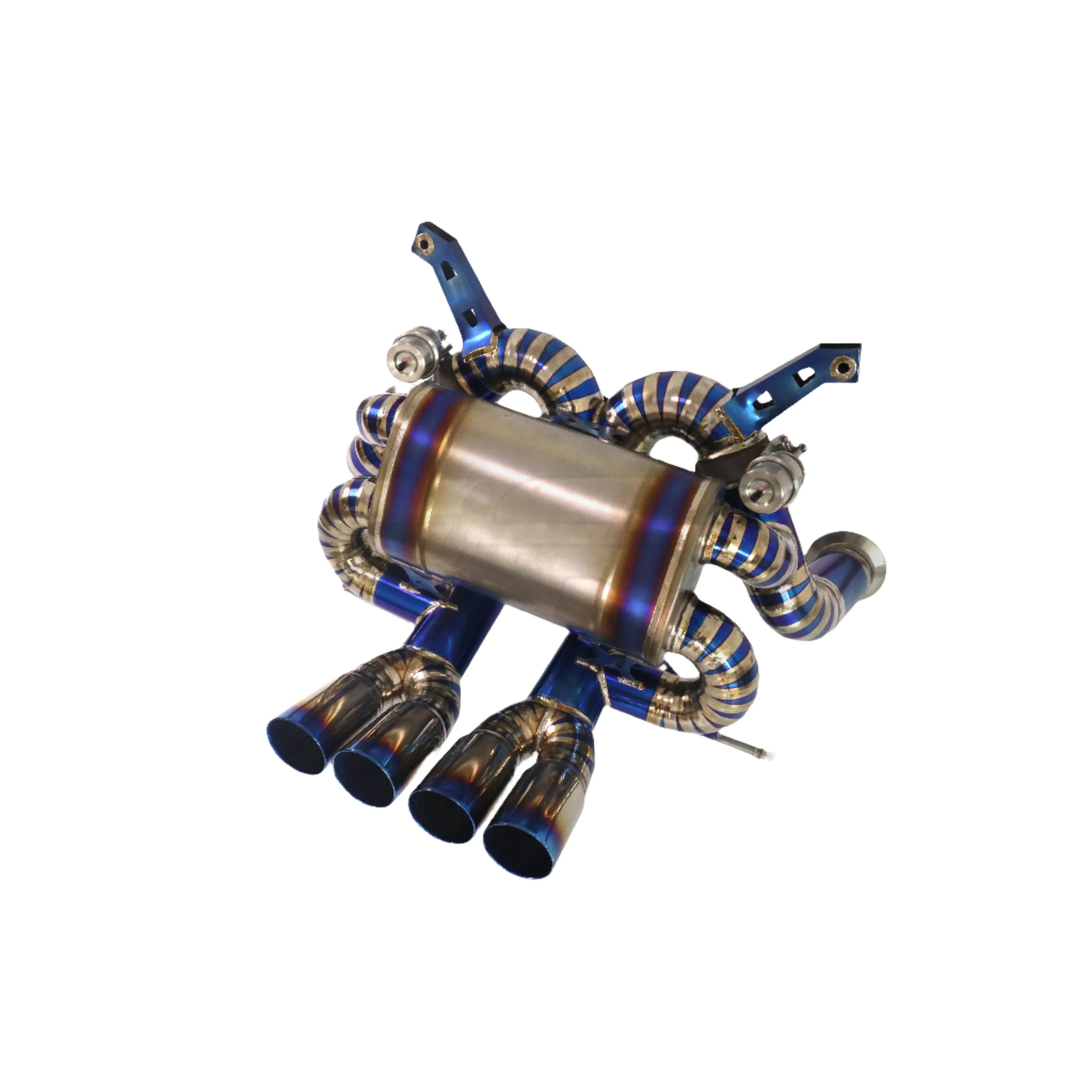 Titanium Alloy Exhaust System Performance Catback w/ Valve Muffler - Lamborghini Aventador LP700 6.5l V12