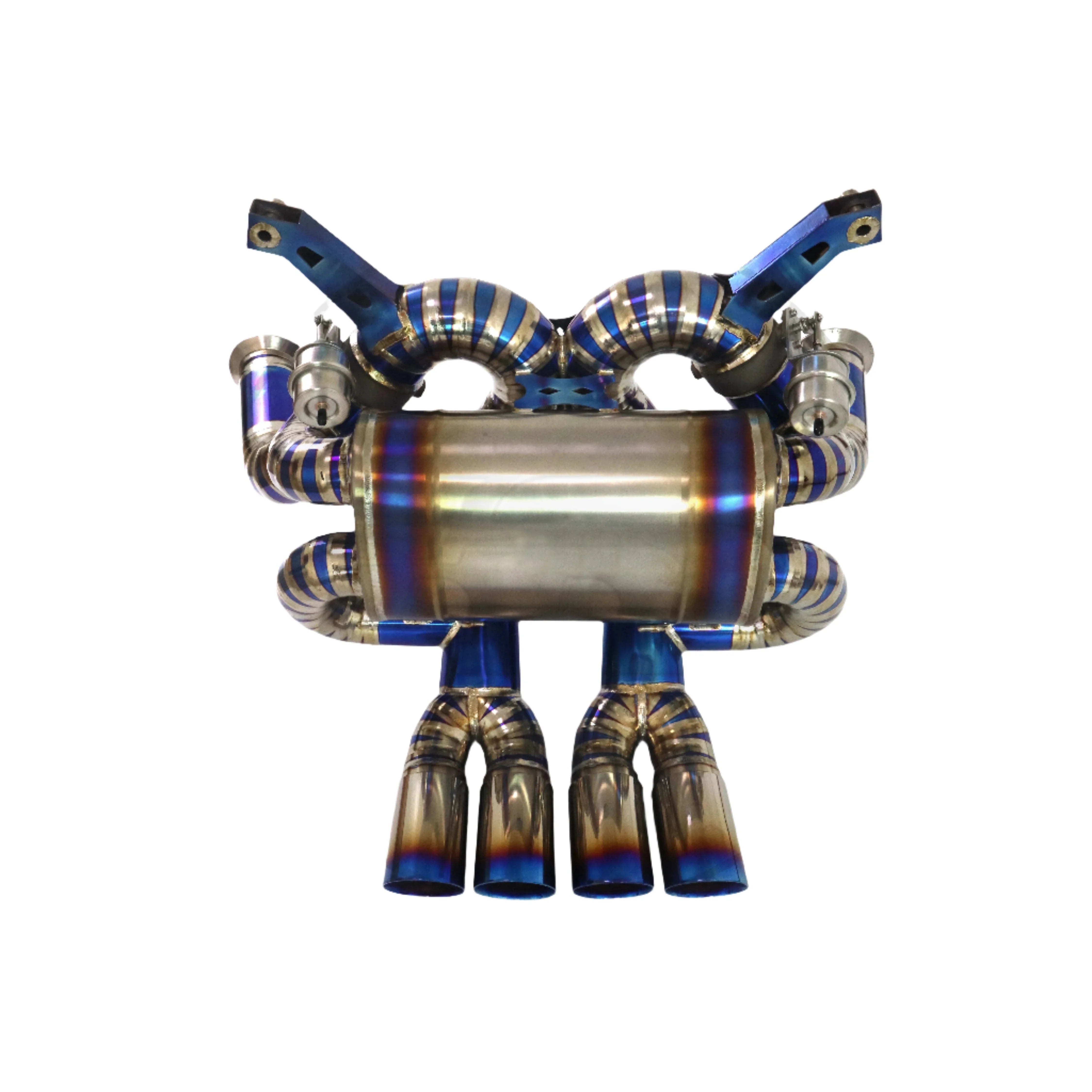Titanium Alloy Exhaust System Performance Catback w/ Valve Muffler - Lamborghini Aventador LP700 6.5l V12