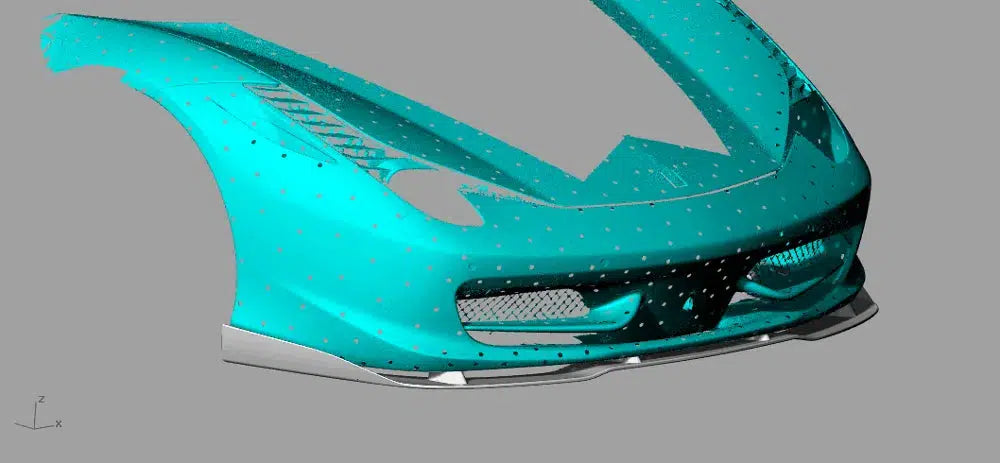 Ferrari 458 Carbon Fiber Artisan Front Lip