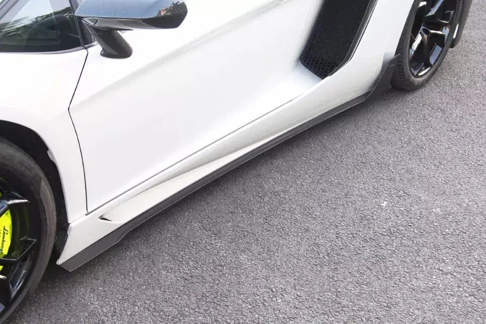 Lamborghini Aventador Carbon Fiber Side Skirts