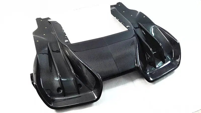 McLaren MP4-12C/650S Carbon Fiber Finned Diffuser