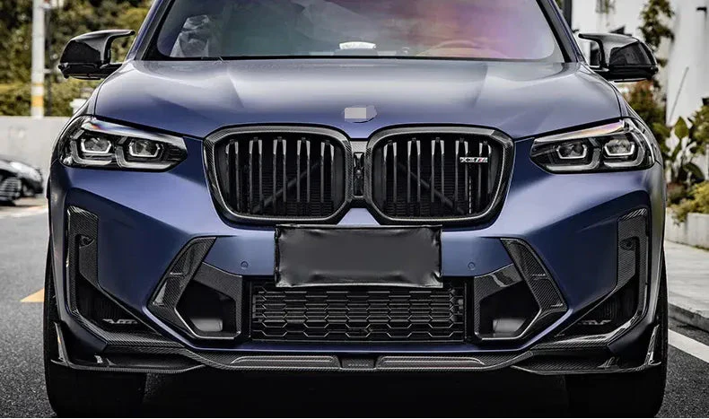 Carbon Fiber Center Air Duct Bumper Trim - BMW X3M F97 X4M F98