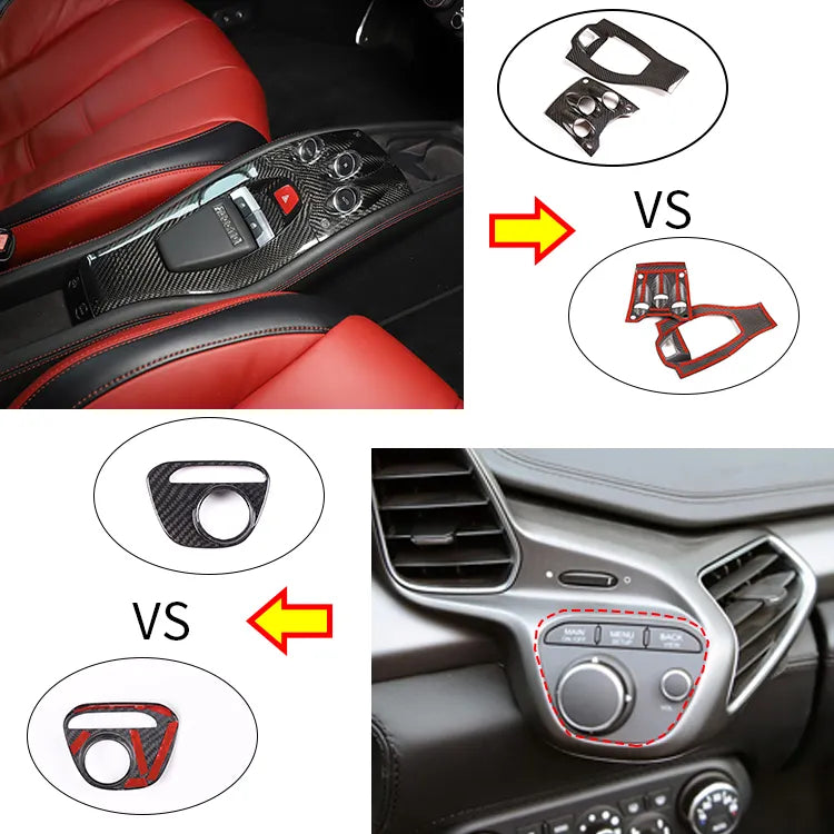Carbon Fiber Interior Kit - Ferrari 458 2011-2016
