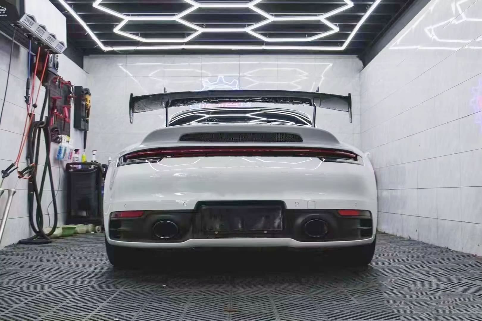 GT3 Style Wing Dry Carbon Fiber - Porsche 911 992 Carrera