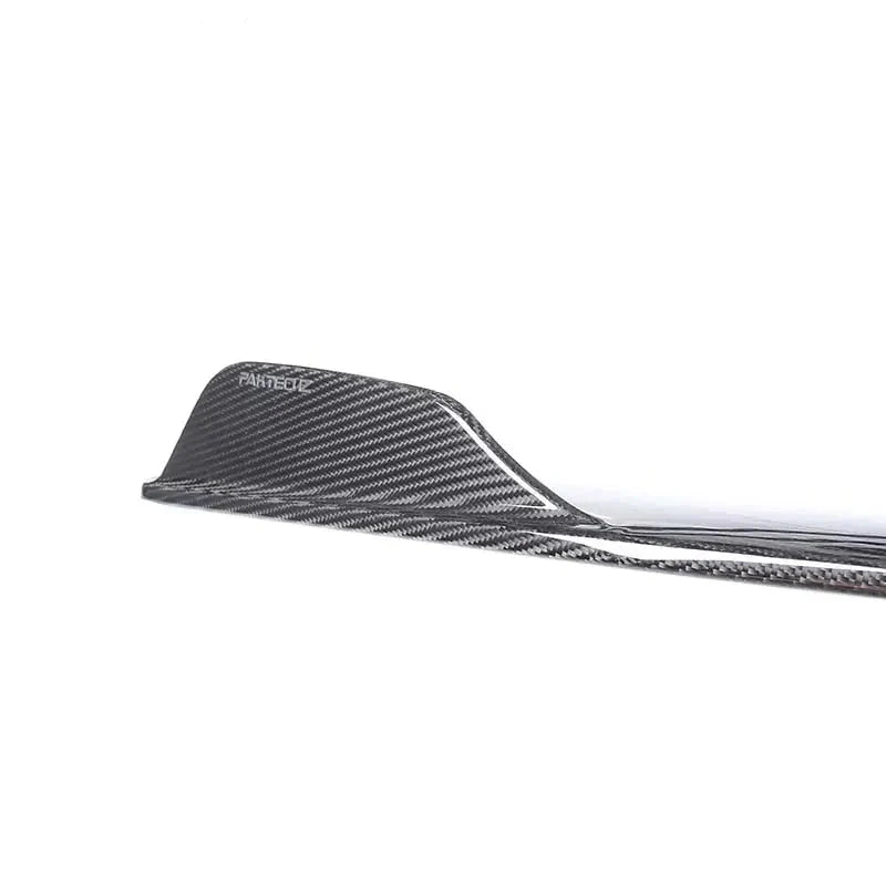 Paktechz Dry Carbon Fiber Front Corner Splitter - Ferrari F8 Tributo