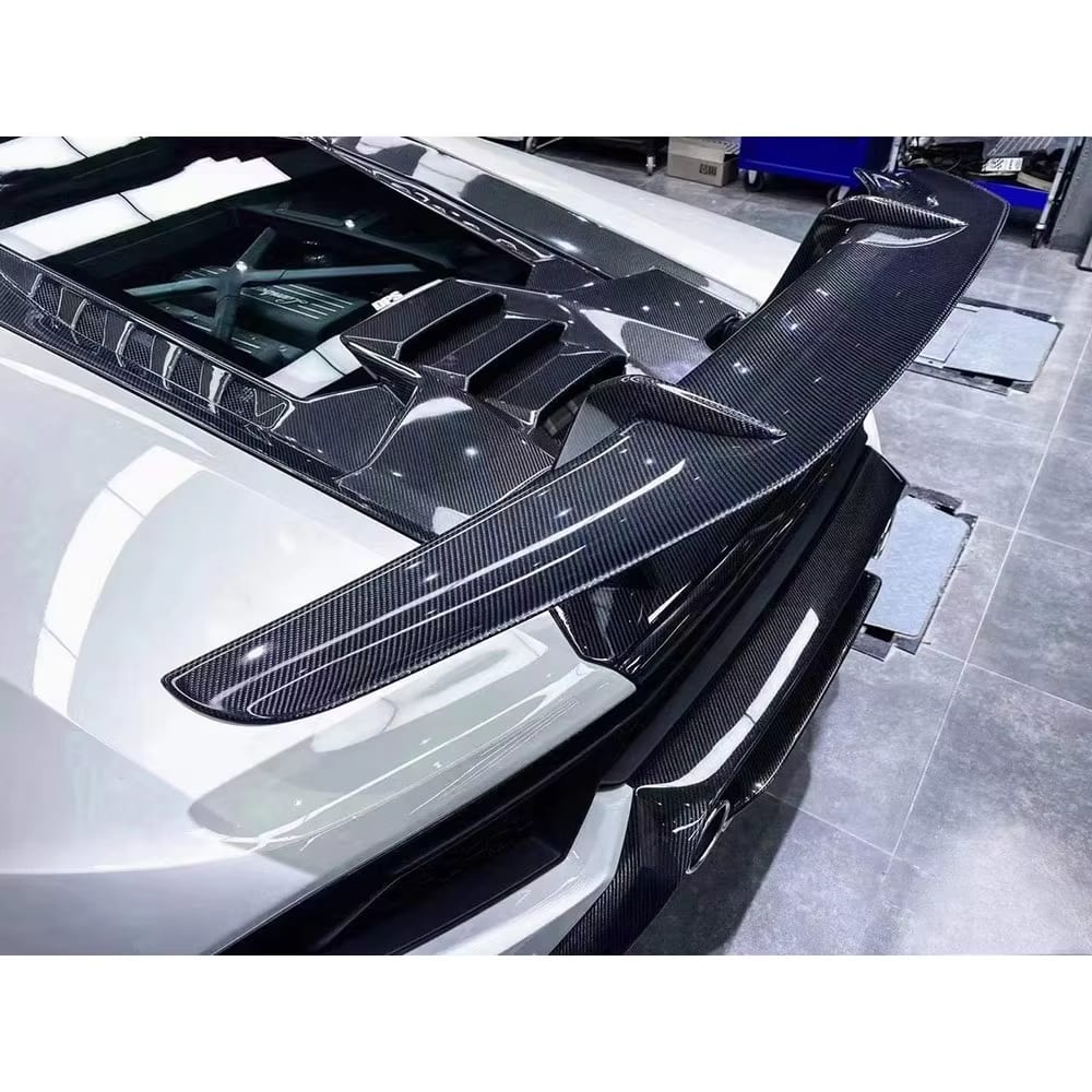 P Style Carbon Fiber Rear Wing -  Lamborghini Huracan