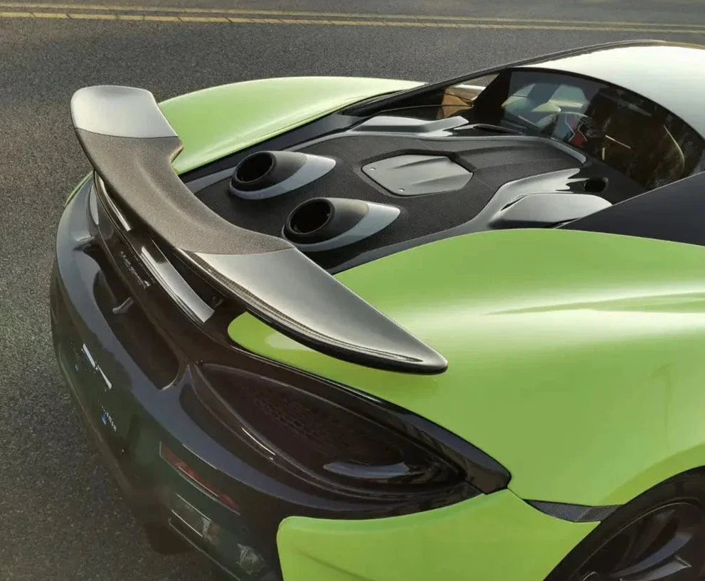 600LT Style Dry Carbon Fiber Rear Spoiler - Mclaren 540C 570S 570GT / 600lt