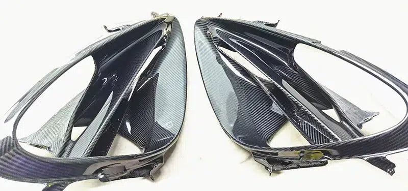 McLaren 720S/750s/765LT Carbon fiber Headlight Trim Replacement