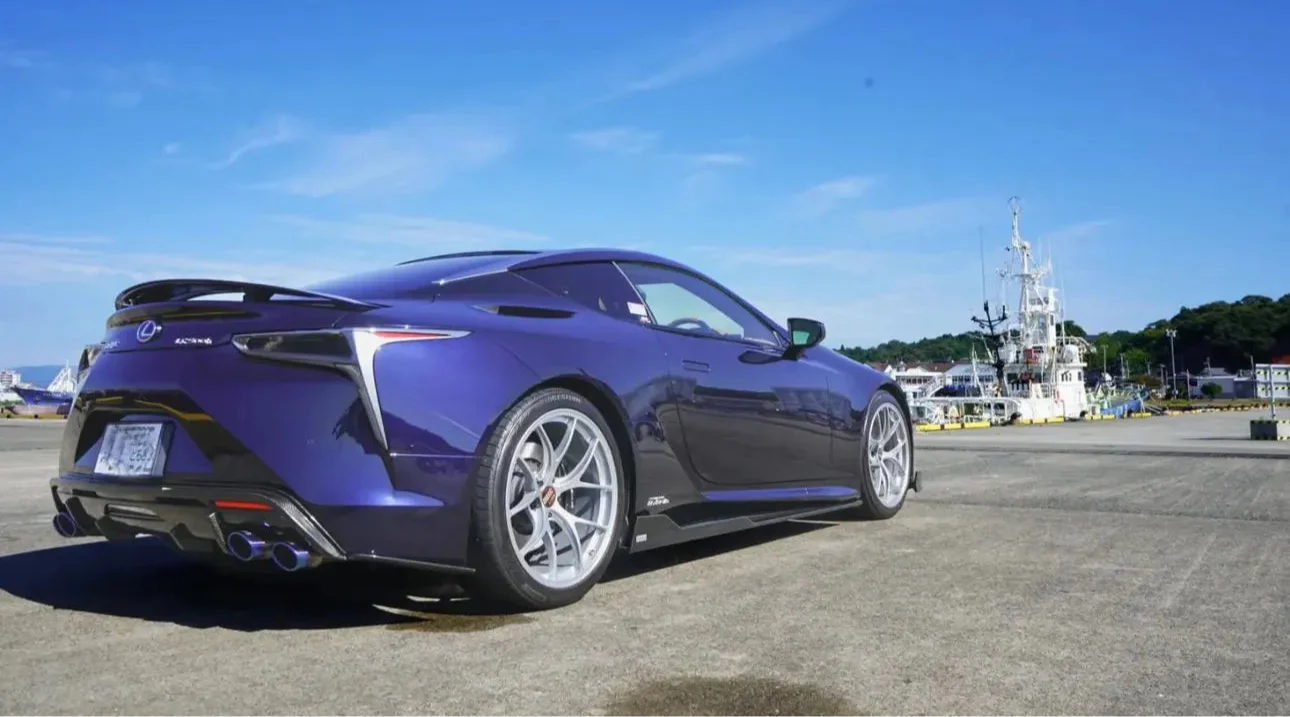 Carbon Fiber Side Skirt - Lexus LC500 LC500H