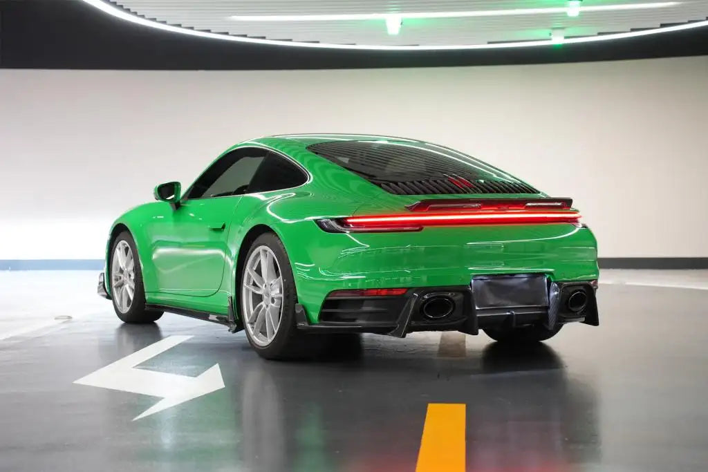 Prepreg Carbon Fiber Vented Rear Trunk Spoiler - Porsche 911 992 Targa Carrera S/4/4S 2019-2022