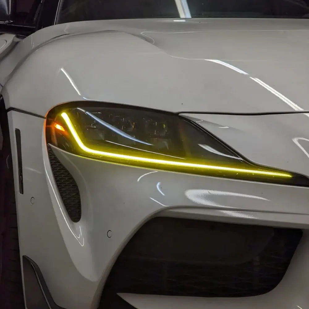 Yellow DRL LED Modules - Toyota Supra A90 A91 Headlight