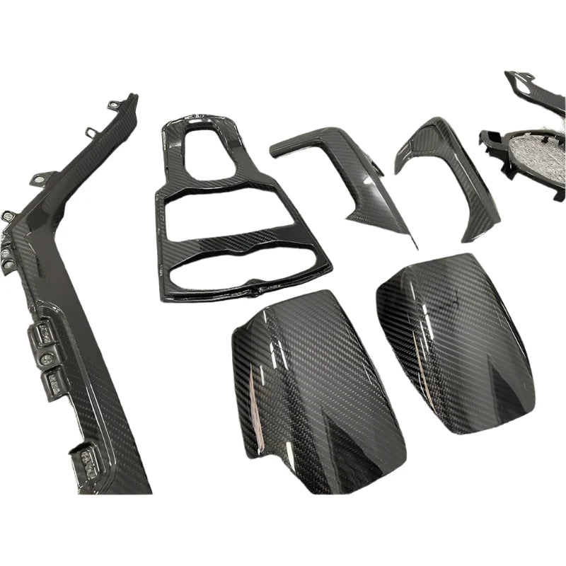 Carbon Fiber Interior Trims Replacement Set (10pc) - Lamborghini Huracan