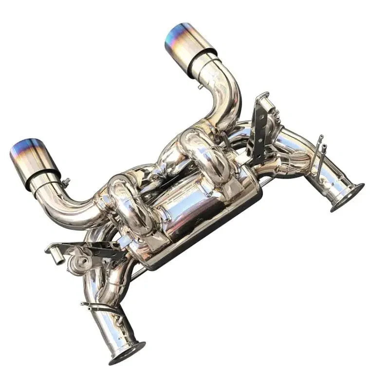 Lamborghini Aventador SVJ Titanium Exhaust With Muffler