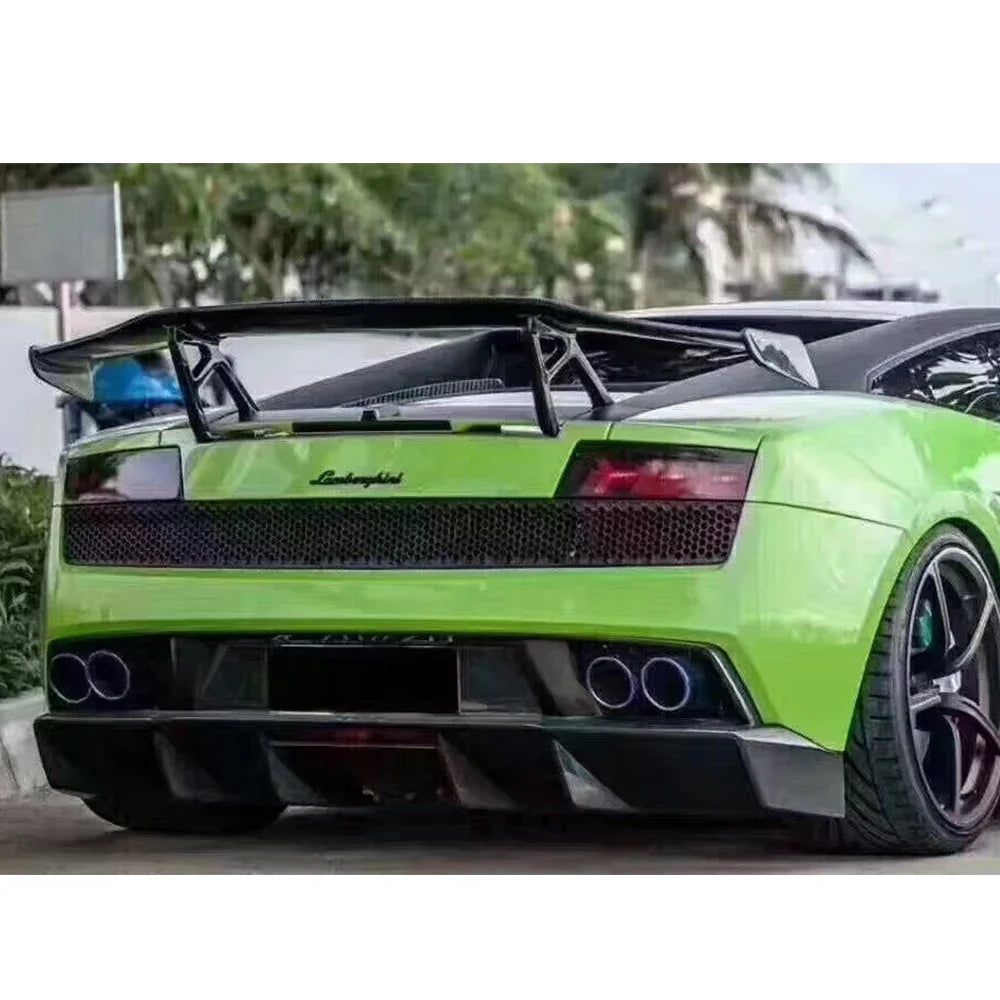BR style Carbon Fiber Rear Wing - Lamborghini Gallardo