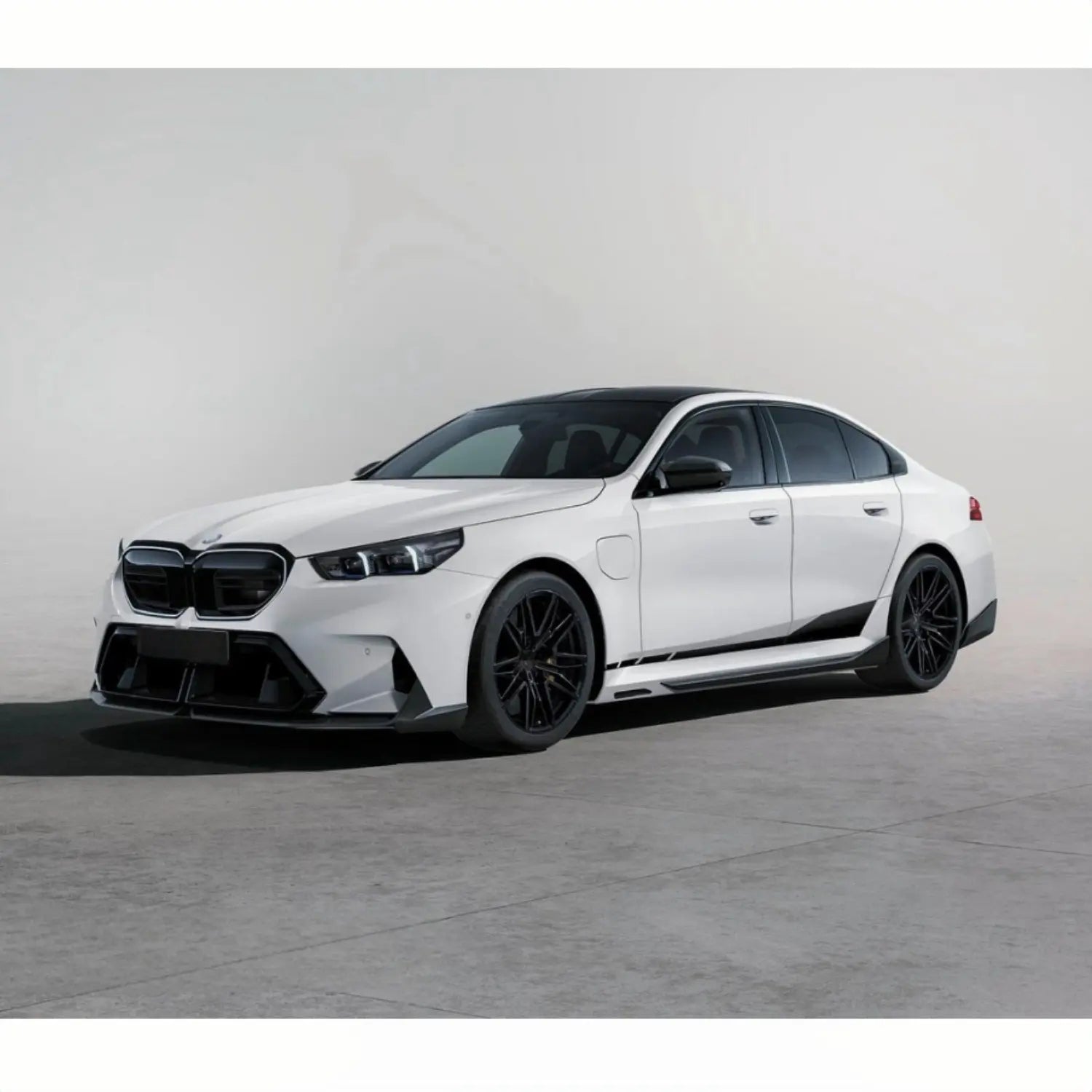 MP style dry carbon fiber Side Skirt Extension - BMW M5 G90