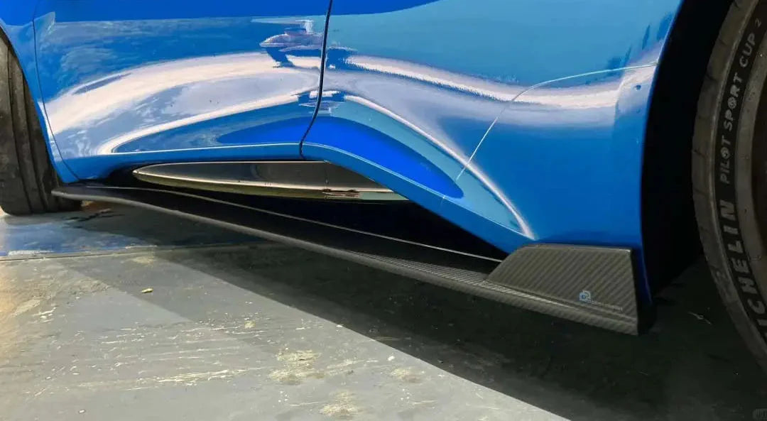 Dry Carbon Fiber Side Skirts - Lotus Emira