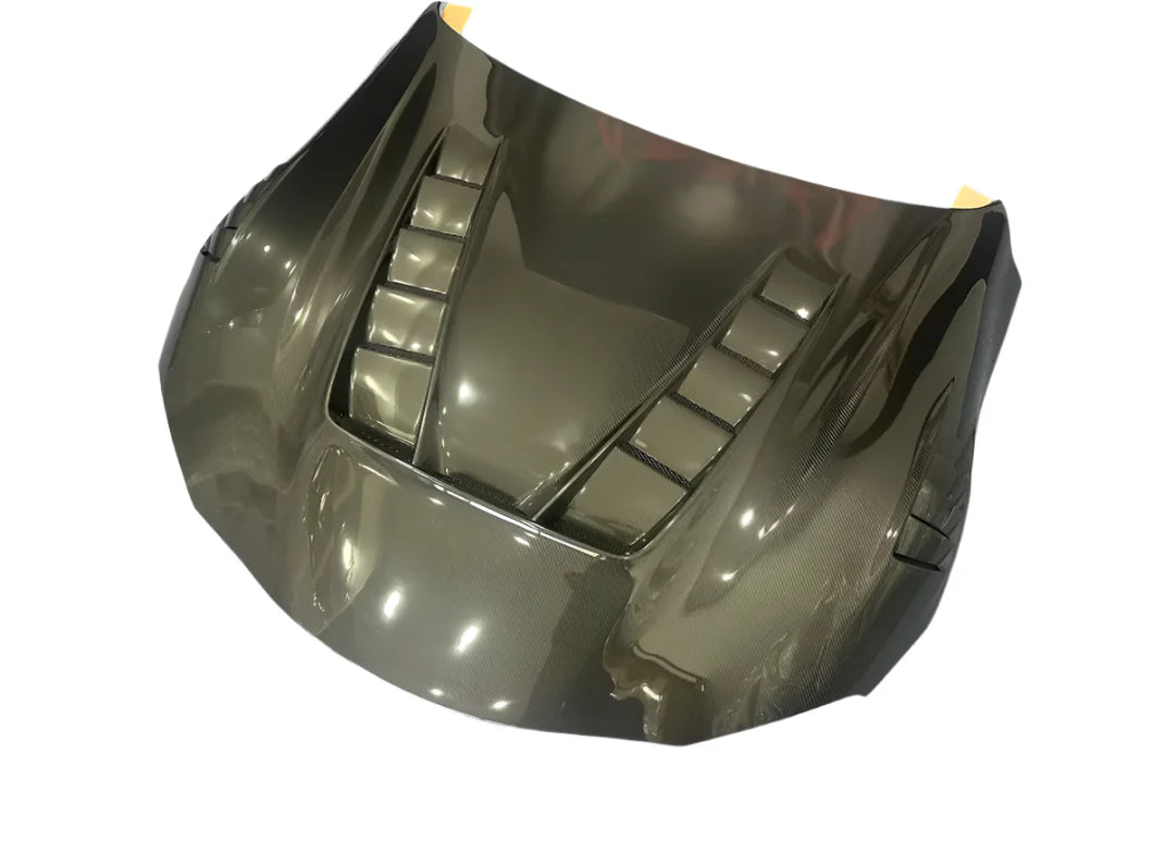 Carbon Fiber Vented Front Engine Hood V2 - Toyota Supra GR A90 A91 MK5