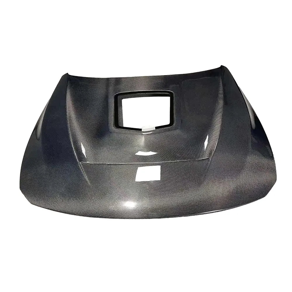 Carbon Fiber GTS Engine hood Cover w/ transparent Window - BMW M3 M4 F80 F82 F83