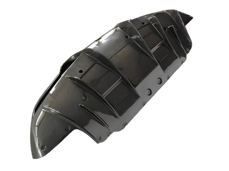 N Style Carbon Fiber Rear Diffuser - Ferrari F8 Tributo