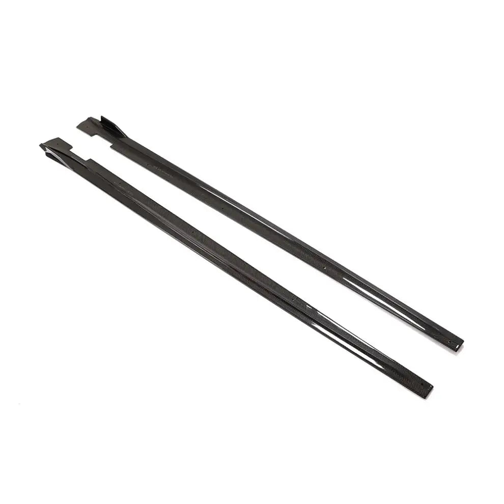 Carbon Fiber Winglet Side Skirt - Porsche Panamera 971 GTS Turbo Sport Hatchback 4-Door 2017-2019