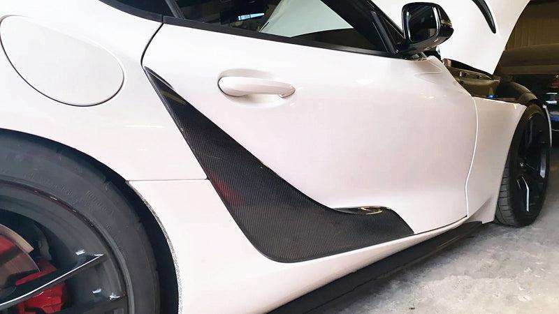 Toyota Supra Carbon Fiber Door Trim
