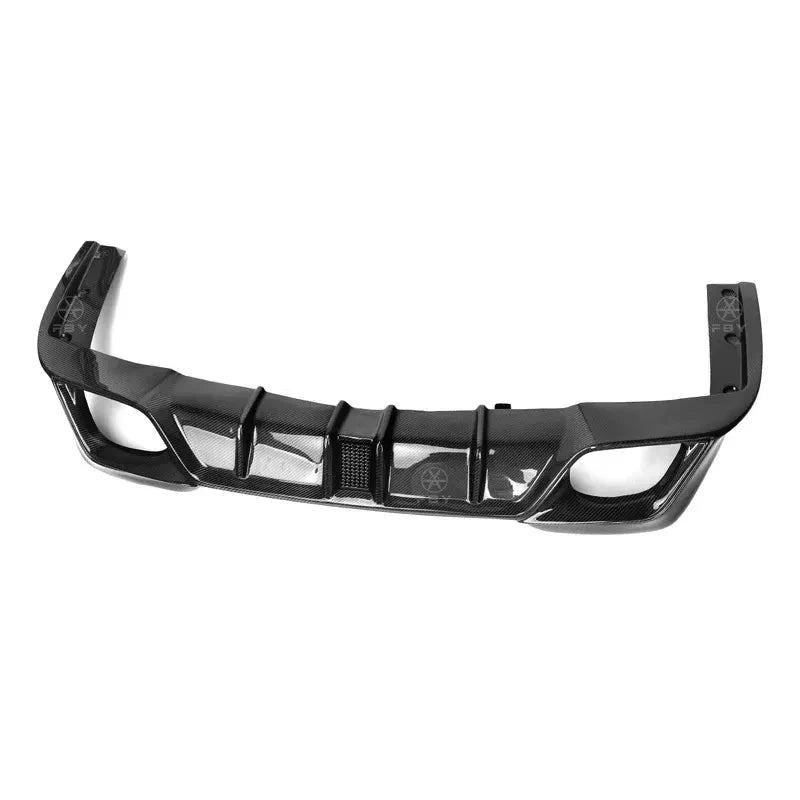 Carbon Fiber C Style Rear Diffuser w/ LED - BMW G20 3 Series 2019-2022