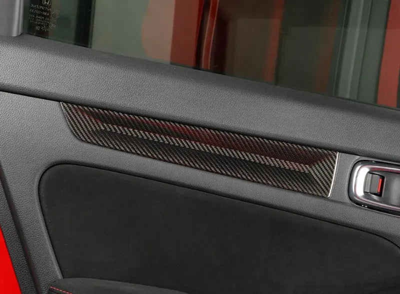 Carbon Fiber Interior Door Handle Trim - Honda Civic Type R FL5