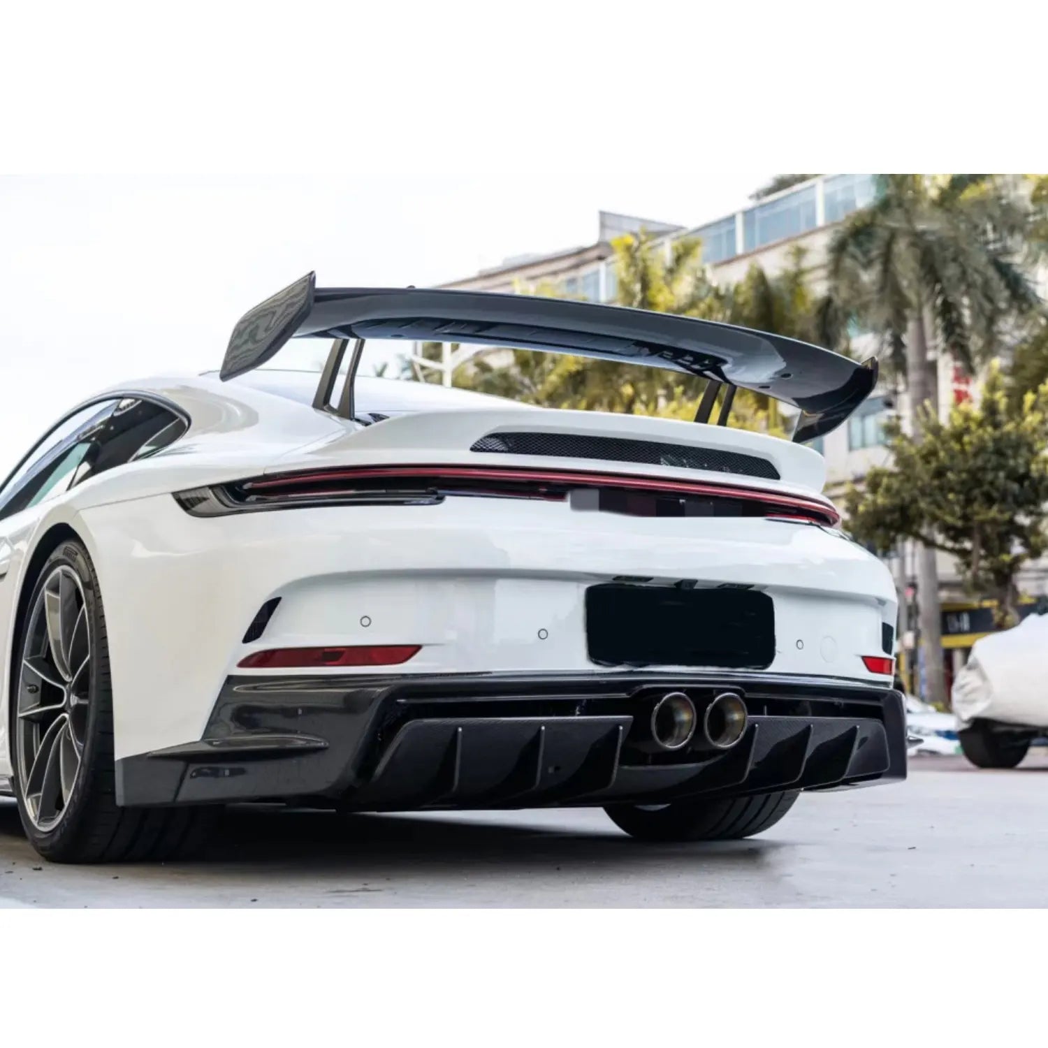 Dry Carbon Rear Diffuser - Porsche 992 GT3 Carrera S