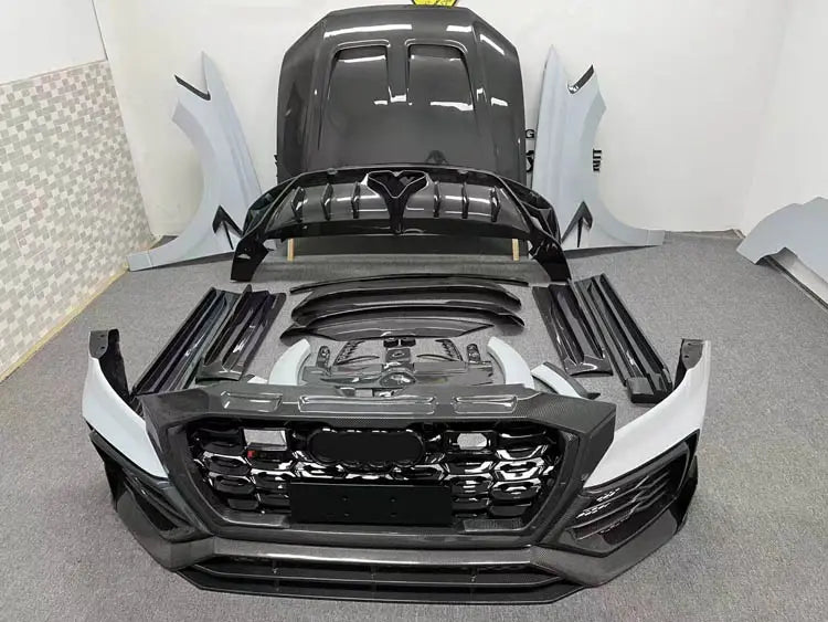 Mansory Style Carbon Fiber Full Complete WideBody Kit - Audi Q8 / RSQ8