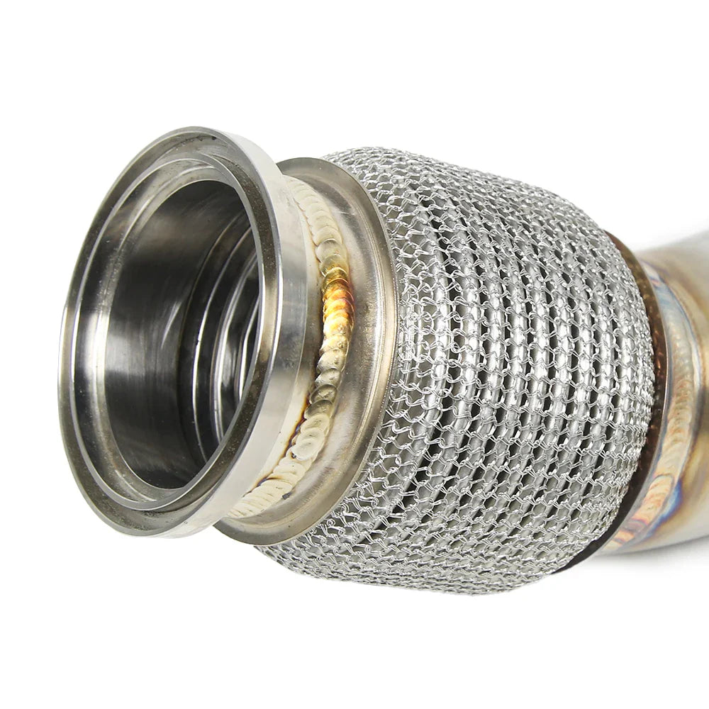 Race Exhaust Downpipes & Front Mount Intake Cold air Intake System - BMW F90 G90 M5 F92 M8 S63 4.4.L V8