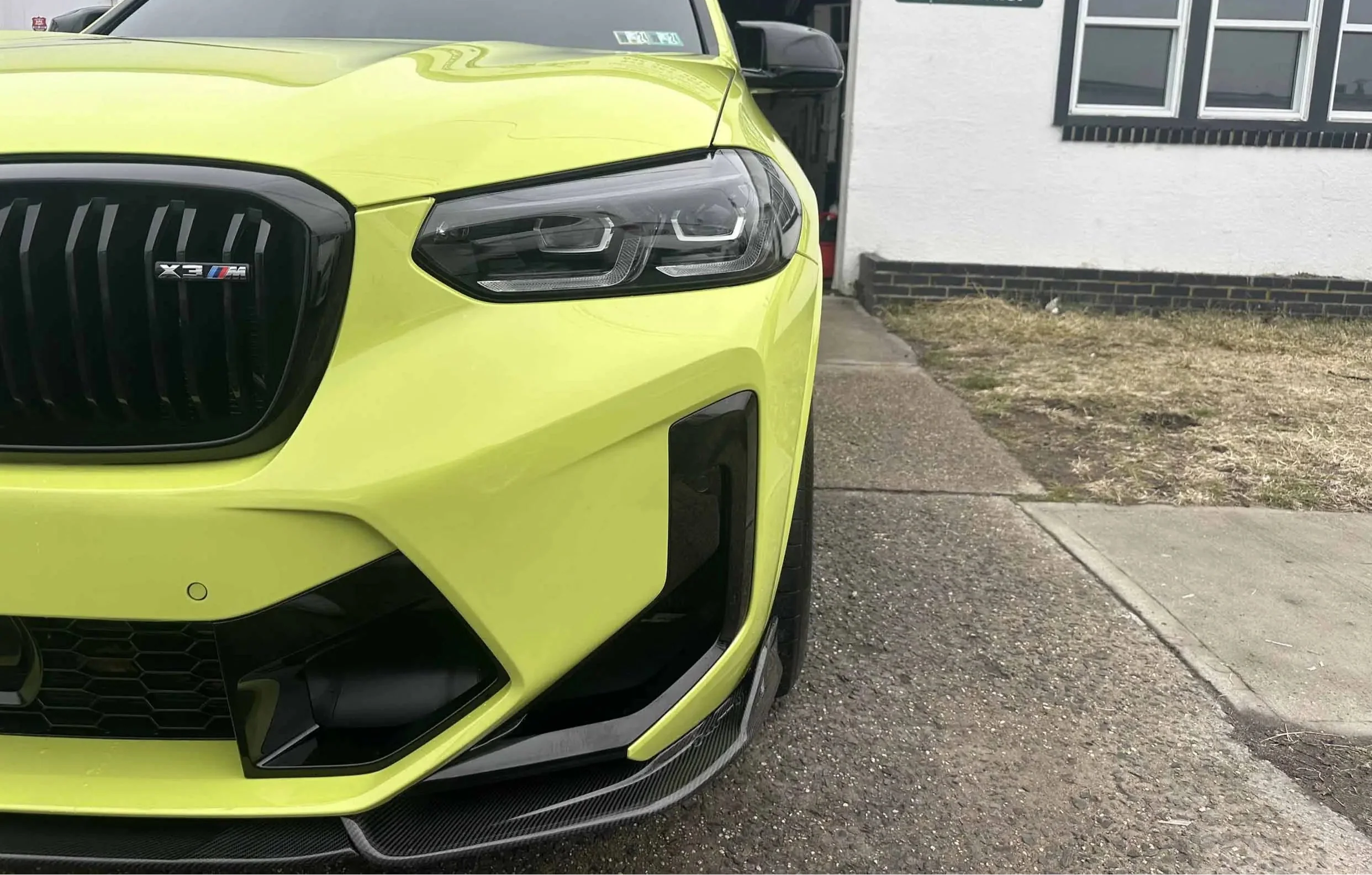 Carbon Fiber AE Front Splitter lip - BMW X3M F97 X4M F98 2022+