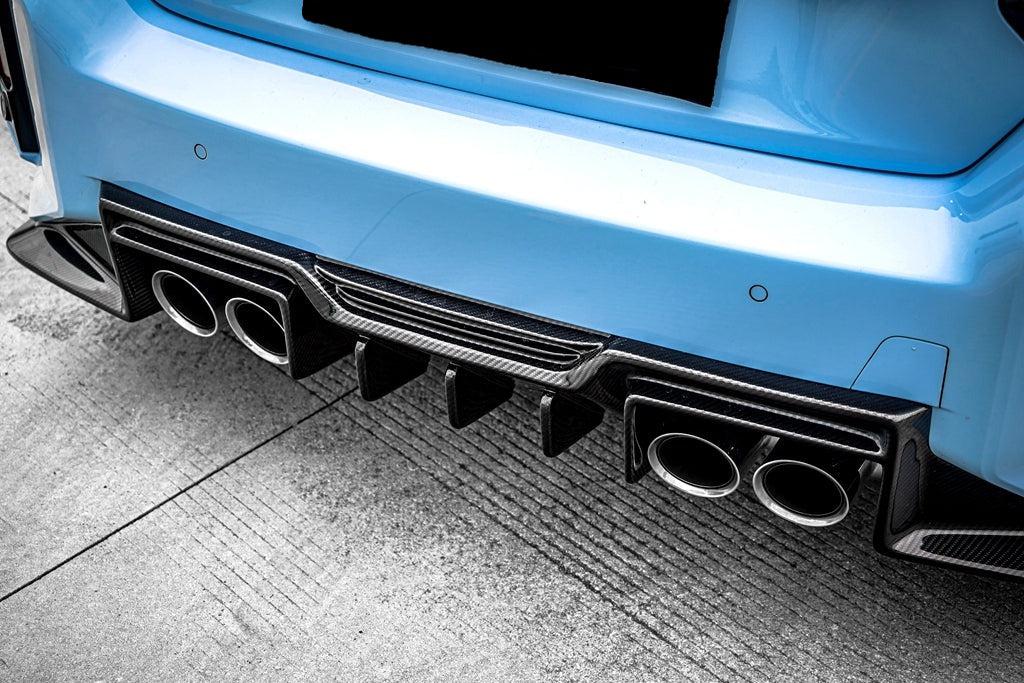BMW G87 M2 Carbon Fiber Rear Artisan Diffuser