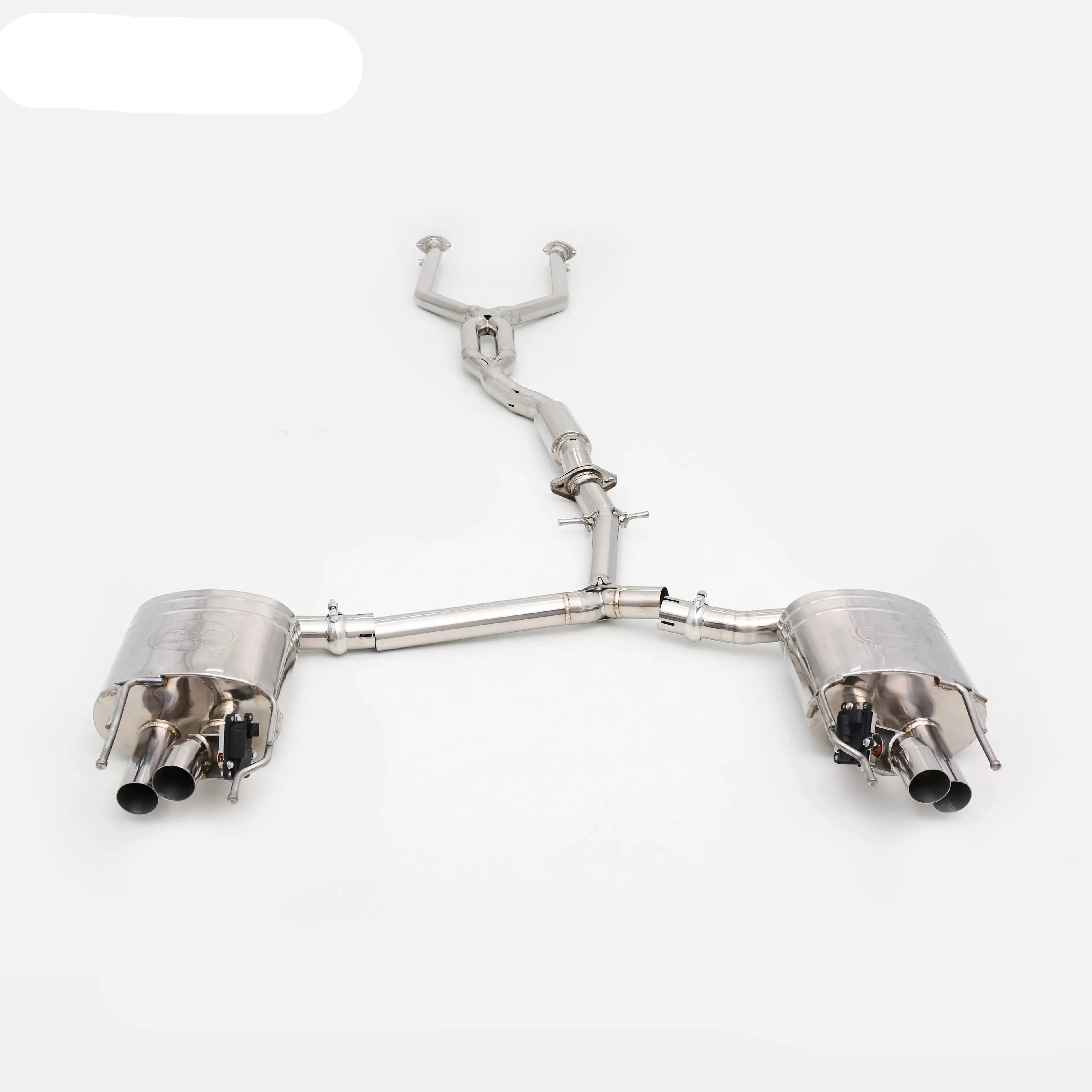 Valved Catback Full X Pipe Exhaust System - Lexus ISF 3.8