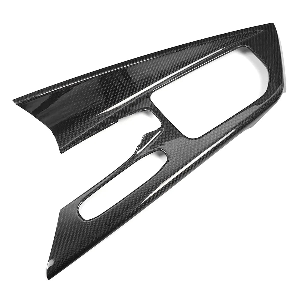 Carbon Fiber Center Console Panel Interior - Corvette C8
