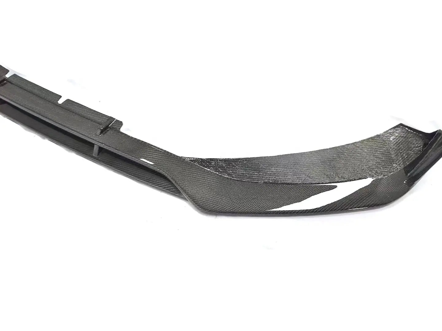 Carbon Fiber Front Bumper Lip Splitter V2 - Mercedes Benz New C Class W206 C63 2022+